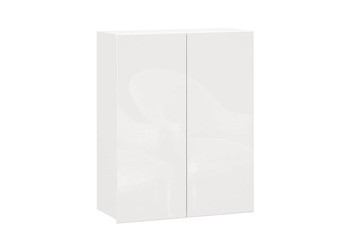 Кухонный высокий шкаф 800, Шервуд, ЛД 281.460.000.168, белый/белый глянец в Южно-Сахалинске