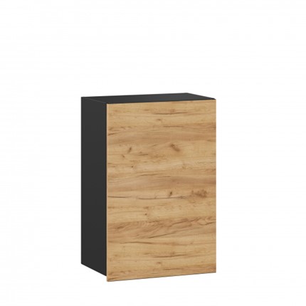 Шкаф на кухню 500 Шервуд, ЛД 281.340.000.025, дуб золотой/черный в Южно-Сахалинске - изображение