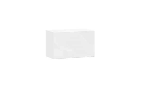 Кухонный шкаф 600 горизонтальный, Шервуд, ЛД 281.710.000.171, белый/белый глянец в Южно-Сахалинске - изображение