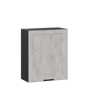 Кухонный шкаф 600 Джамис ЛД 296.350.000.062, Черный/Белый камень в Южно-Сахалинске