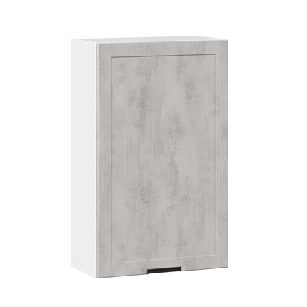 Шкаф на кухню 600 высокий Джамис ЛД 296.450.000.028, Белый/Белый камень в Южно-Сахалинске - изображение