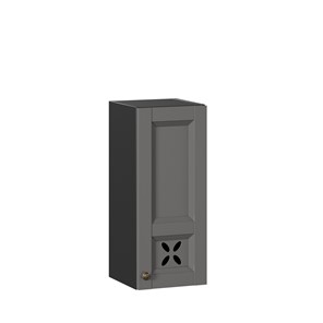 Шкаф на кухню Амели-3 300 ЛД 299.310.000.022, Черный/Оникс серый в Южно-Сахалинске - предосмотр