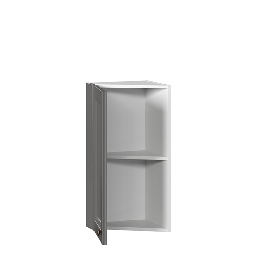 Шкаф на кухню Амели-3 350 окончание ЛД 299.690.000.059, Белый/Оникс серый в Южно-Сахалинске - изображение 1