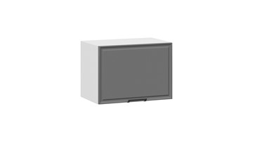 Шкаф кухонный Белладжио 1В5Г (Белый, Софт графит) в Южно-Сахалинске - предосмотр