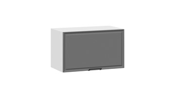 Кухонный шкаф Белладжио 1В6Г (Белый, Софт графит) в Южно-Сахалинске - предосмотр