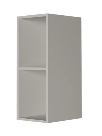 Кухонный навесной шкаф В7 30, Сатин/Белый в Южно-Сахалинске - изображение 1