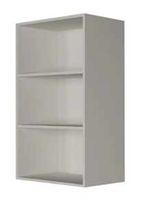 Навесной кухонный шкаф В9 60, МДФ Грей/Белый в Южно-Сахалинске - предосмотр 1