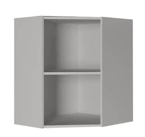 Кухонный шкаф угловой ВУ7, МДФ Океания/Белый в Южно-Сахалинске - изображение 1