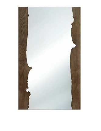 Зеркало настенное ГлассВальд-3, Орех в Южно-Сахалинске - изображение