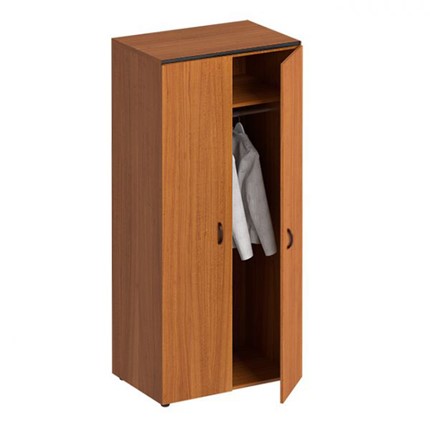 Шкаф для одежды глубокий широкий Дин-Р, французский орех (90х60х196,5) ДР 720 в Южно-Сахалинске - изображение
