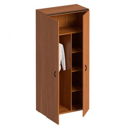 Шкаф для одежды с дополнением Дин-Р, французский орех (90х46,5х196,5) ДР 771 в Южно-Сахалинске - изображение