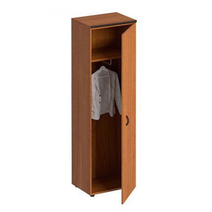 Шкаф для одежды Дин-Р, французский орех (60х46,5х196,5) ДР 772 в Южно-Сахалинске - изображение