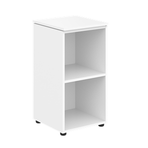 Низкий шкаф колонна MORRIS Дуб Базель/Белый MLC 42 (429х423х821) в Южно-Сахалинске
