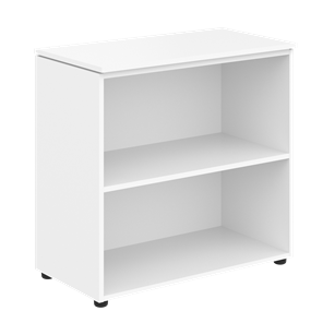 Каркас шкафа низкого MORRIS Дуб Базель/Белый  MLC 85 (854x423x821) в Южно-Сахалинске