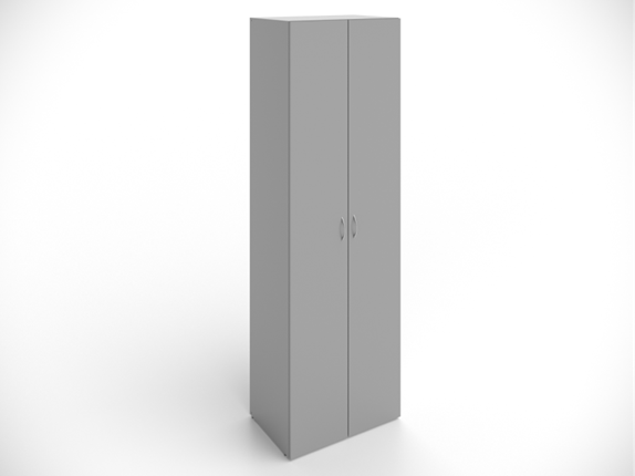 Шкаф для одежды НШ-10, Серый в Южно-Сахалинске - изображение