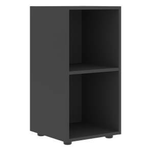 Шкаф колонна низкий FORTA Черный Графит FLC 40 (399х404х801) в Южно-Сахалинске