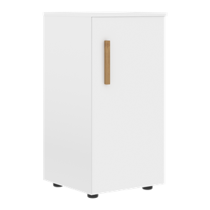 Низкий шкаф колонна с правой дверью FORTA Белый FLC 40.1 (R) (399х404х801) в Южно-Сахалинске