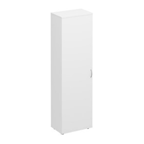 Шкаф для одежды Комфорт, белый премиум (60х38х200) К 517 в Южно-Сахалинске