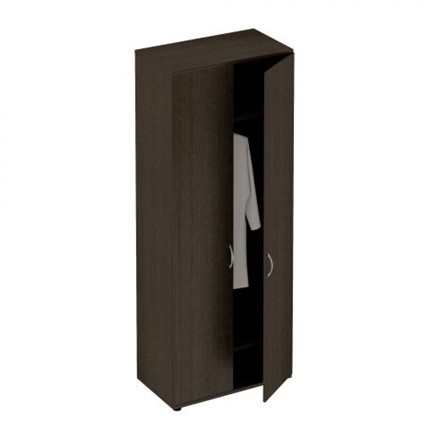 Шкаф для одежды высокий Формула, венге темный (80x38x207) ФР 310 ВТ в Южно-Сахалинске - изображение