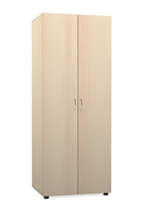 Шкаф гардеробный Универсал У.Ш-7, дуб сонома светлый в Южно-Сахалинске - изображение