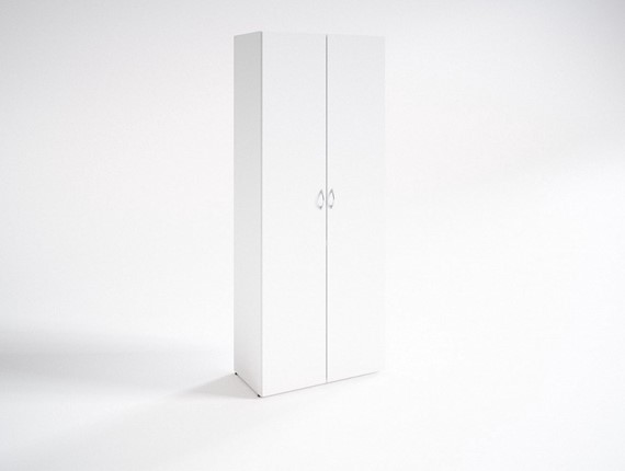 Шкаф 2-х дверный НШ.4.2020, Белый в Южно-Сахалинске - изображение