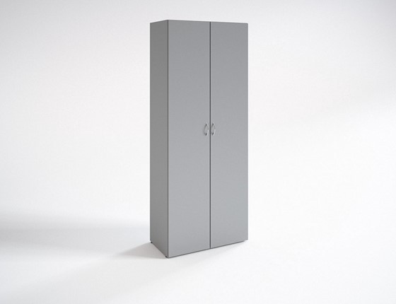 Распашной шкаф НШ.4.2020, Серый в Южно-Сахалинске - изображение