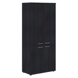 Шкаф с глухими низкими и средними дверьми и топом XTEN Дуб Юкон  XHC 85.3 (850х410х1930) в Южно-Сахалинске
