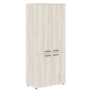Шкаф с глухими низкими и средними дверьми и топом XTEN сосна Эдмонд  XHC 85.3 (850х410х1930) в Южно-Сахалинске