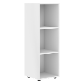 Средний шкаф колонна с глухой дверью левой FORTA Белый-Дуб Гамильтон  FMC 40.1 (L) (399х404х801) в Южно-Сахалинске - предосмотр 1