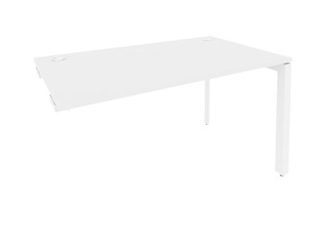 Приставной стол к тумбе O.MP-SPR-3.8 Белый/Белый бриллиант в Южно-Сахалинске
