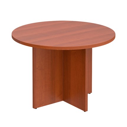 Стол для переговоров круглый Патриот, миланский орех (110х110х75) ПТ 189 в Южно-Сахалинске - изображение
