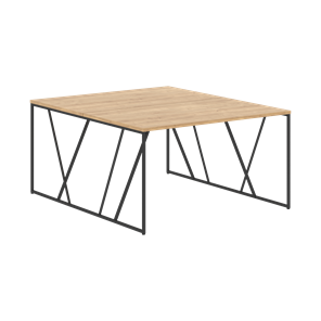 Двойной стол LOFTIS Дуб Бофорд LWST 1316 (1360х1606х750) в Южно-Сахалинске
