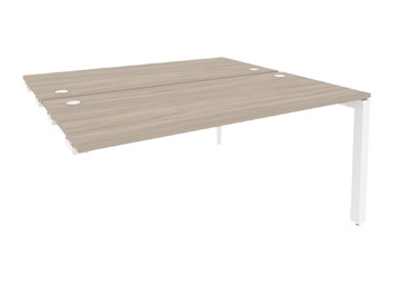 Приставной стол к тумбе O.MP-D.SPR-4.7 Белый/Дуб Аттик в Южно-Сахалинске