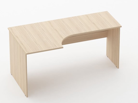 Угловой стол Twin 12.14.16Л,  Туя 1590х860(550)х750 в Южно-Сахалинске - изображение