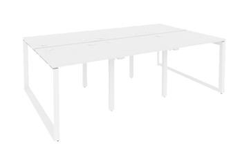 Письменный стол O.MO-D.RS-6.0.7, Белый/Белый бриллиант в Южно-Сахалинске