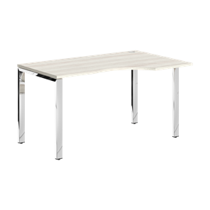 Письменный стол для персонала правый XTEN GLOSS Сосна Эдмонд  XGCET 149.1 (R) (1400х900х750) в Южно-Сахалинске