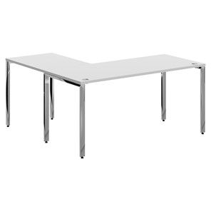 Письменный угловой  стол для персонала правый XTEN GLOSS  Белый XGCT 1615.1 (R) (1600х1500х750) в Южно-Сахалинске