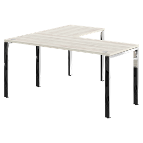 Письменный угловой  стол для персонала правый XTEN GLOSS Сосна Эдмонд XGCT 1615.1 (R) (1600х1500х750) в Южно-Сахалинске