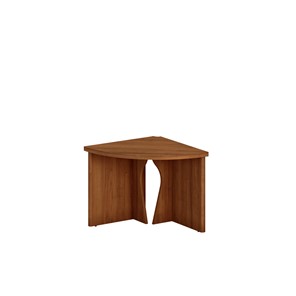 Секция угловая стола для переговоров Престиж, темный орех, 83x83x75, ТЖ 476 ТО в Южно-Сахалинске