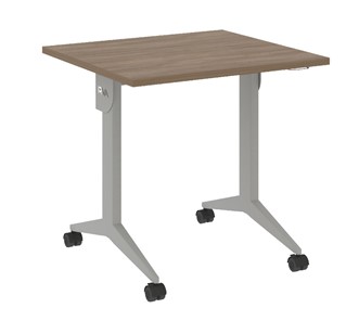 Складной мобильный стол X.M-1.7, Металл серый/Дуб Аризона в Южно-Сахалинске