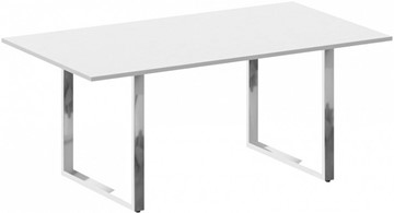 Конференц-стол Metal system direct БО.ПРГ-180 Белый в Южно-Сахалинске
