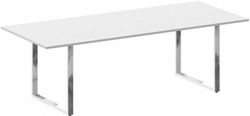 Конференц-стол Metal system direct БО.ПРГ-240 Белый в Южно-Сахалинске