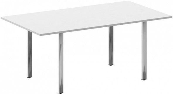 Конференц-стол для переговоров Metal system direct БП.ПРГ-180 Белый в Южно-Сахалинске - изображение