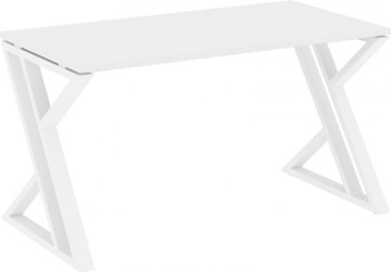 Стол на металлокаркасе Loft VR.L-SRZ-3.7, Белый Бриллиант/Белый металл в Южно-Сахалинске