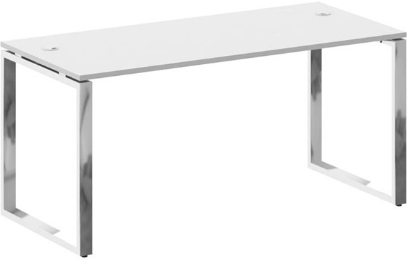 Стол для руководителя Metal system direct БО.СРР-4.8 Белый в Южно-Сахалинске - изображение