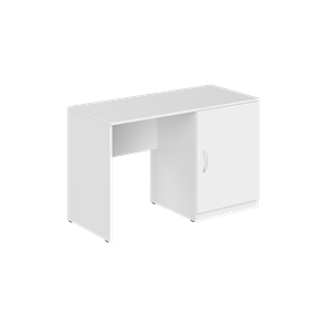 Стол с местом для холодильника KANN KTFD 1255 R Правый 1200х550х750 мм. Белый в Южно-Сахалинске