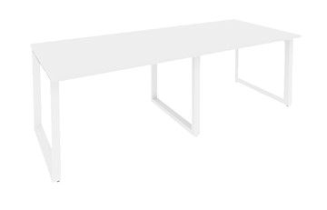 Конференц-стол для переговоров O.MO-PRG-2.2 Белый/Белый бриллиант в Южно-Сахалинске