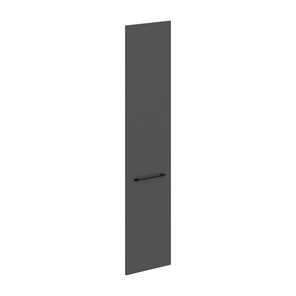 Дверь для шкафчика высокая MORRIS TREND Антрацит/Кария Пальмира MHD 42-1 (422х1900х18) в Южно-Сахалинске