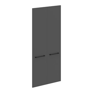 Дверь высокая MORRIS TREND Антрацит/Кария Пальмира MHD 42-2 (844х1900х18) в Южно-Сахалинске