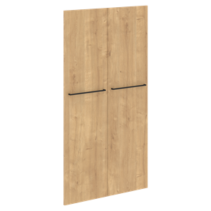 Дверь двойная   средняя LOFTIS Дуб Бофорд LMD 40-2 (790х18х1470) в Южно-Сахалинске